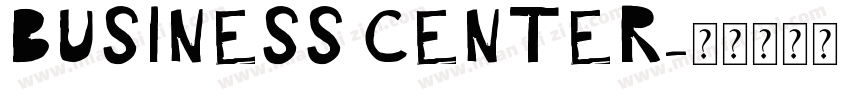 Business Center字体转换